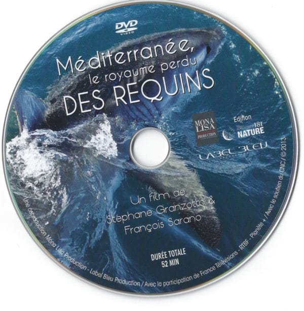 DVD Méditerranée le royaume perdu des Requins de Stéphane Granzotto et François Sarano