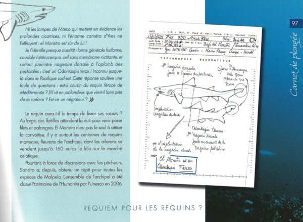 Extrait Livre Rencontres Sauvages Observations sous-marine François SARANO