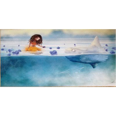 Posters Mina et le Mola Mola, la petite fille qui marchait sur l'eau - Marion SARANO