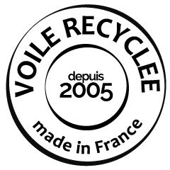 Voile recyclée, fabriqué en France