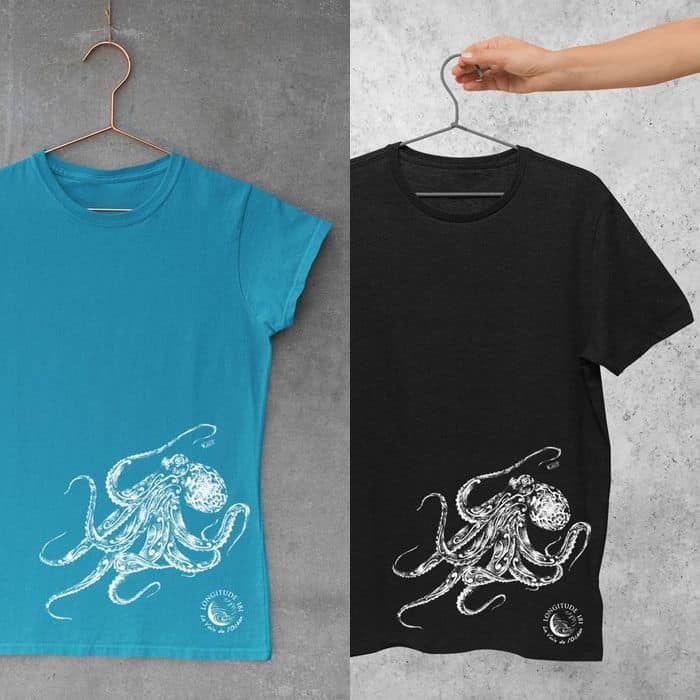 Code promo poulpe pour l'achat de 3 t-shirts poulpe