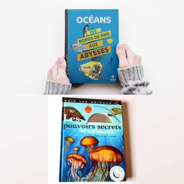 Promotion 1 livre "Les pouvoirs secrets des animaux" offert pour l'achat du livre "Océans Des bords de mer aux abysses"